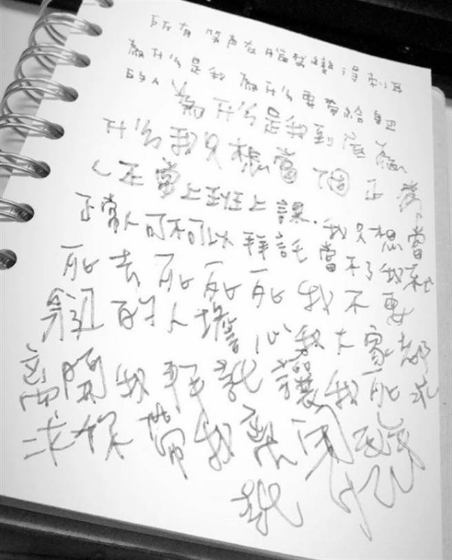 罗姓女模曾发文透露自己的负面情绪。(图/翻摄自IG)