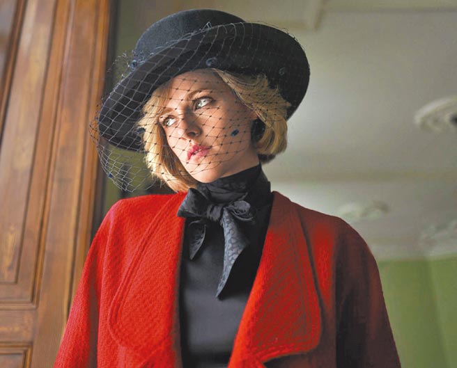 克莉丝汀史都华主演的《黛妃》剧照。（路透）