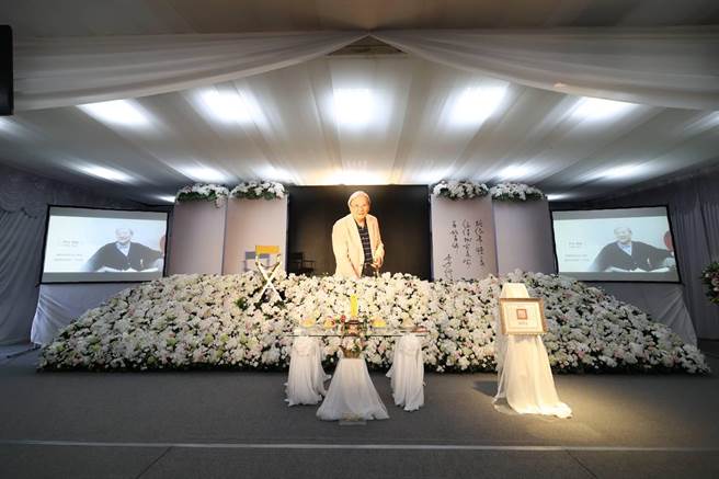 李行追思儀禮8日在台北市立第一殯儀館景行廳舉行。（兩岸電影交流委員會提供）