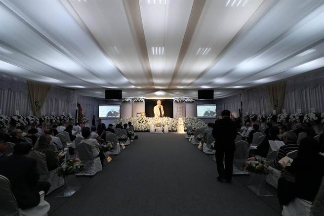 李行追思儀禮8日在台北市立第一殯儀館景行廳舉行。（兩岸電影交流委員會提供）