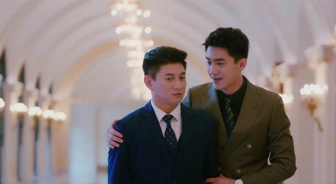 吴奇隆（左）与林更新相隔10年在萤幕同台飙戏。（摘自myVideo）