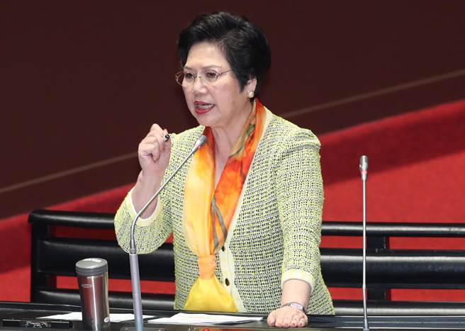 國民黨立委溫玉霞。（資料照，鄭任南攝）