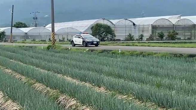 因三星蔥價飆漲引來宵小的覬覦，三星警分局也啟動「護蔥專案」， 不讓農民的辛苦遭宵小偷走。（三星警分局提供／胡健森宜蘭傳真）