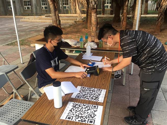 金大完成校园的清消工作，并採取各项防疫措施。（金大提供）