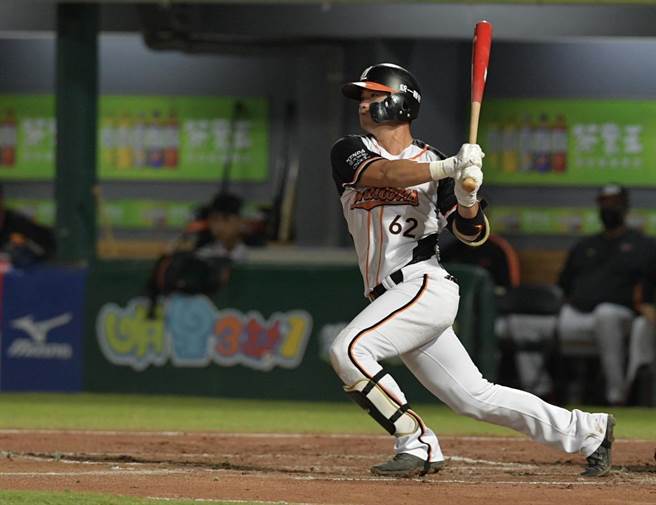 統一獅隊隊長吳桀睿雙安貢獻2打點。（統一獅提供）