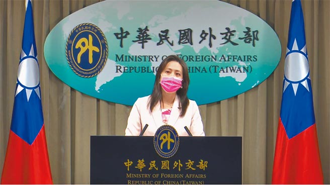 外交部发言人欧江安。（取自外交部直播）