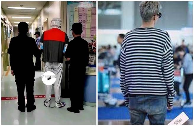 有粉丝比对昔日照片，认为影片中的男子就是吴亦凡。(取自微博)