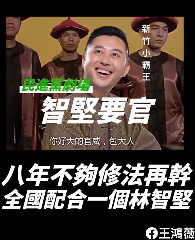 国民党台北市议员王鸿薇脸书发文附图。（图／取自王鸿薇脸书）