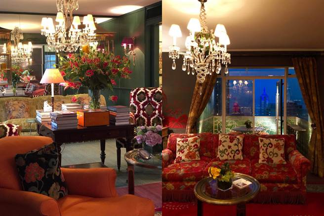 豪宅的内部十分奢华。(图/翻摄自刘嘉玲IG)