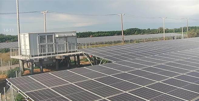 中保科在全台協助太陽能廠建置大型場域安全監控系統。圖為中部太陽能廠。（中保提供）