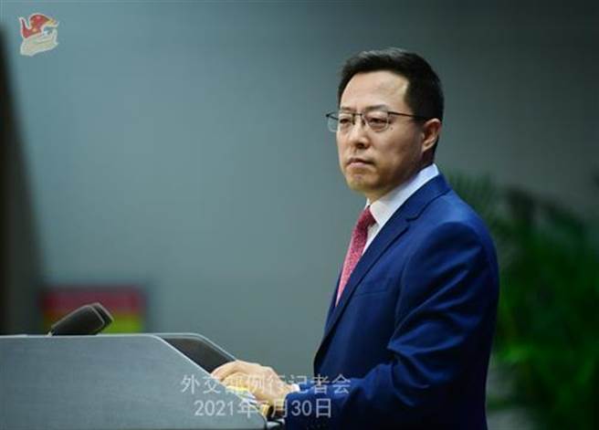 大陆外交部发言人赵立坚：坚决反对个别西方政客公然诋毁香港警方正当执法行为。（中国外交部资料照）