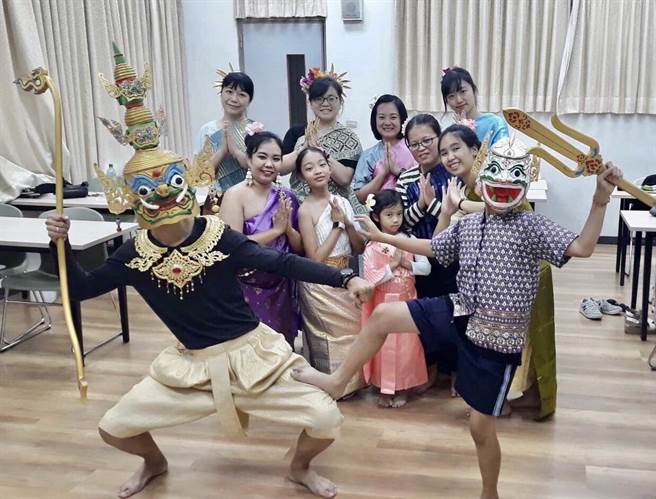 暨南大学推动双语教学，也培育东南亚教育人才。（暨南大学提供／廖志晃南投传真）