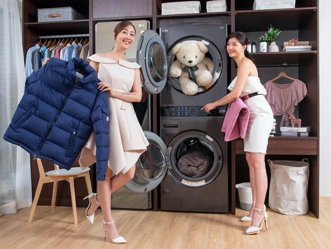 LG今（9日）推出了全新「LG WashTower AI智控洗乾衣机」。（LG提供）