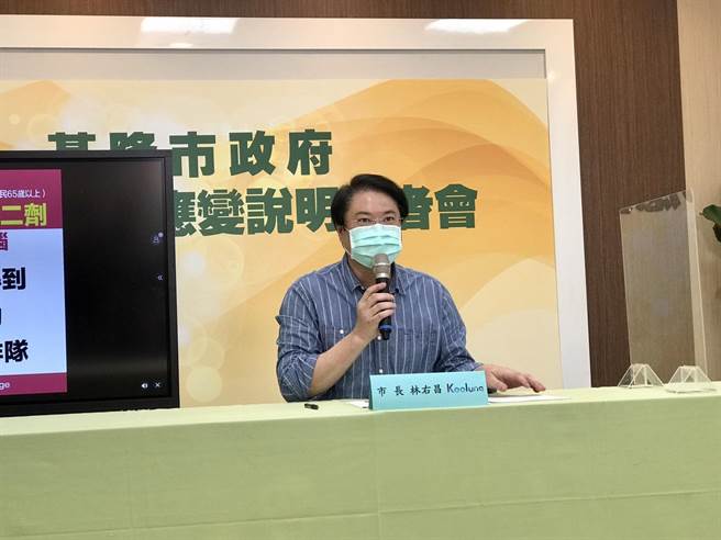 市长林右昌表示，只要符合资格长者，按照市府规画时间、地点，前往接种即可。（陈彩玲摄）