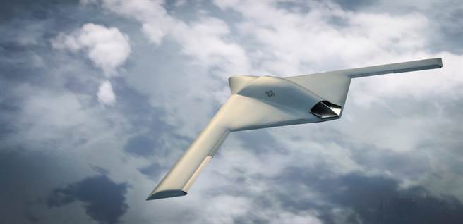 美军新开发的长程隐形无人间谍机RQ-180想像图。（图／推特@stymieXXX)
