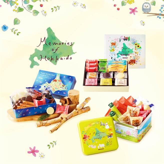 city’super ROYCE’3款日本原装进口「北海道回忆」礼盒首登台，9月12日前88折抢先订。（city’super提供）