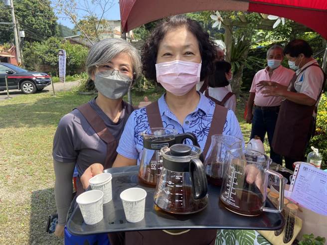 南庄咖啡節將準備免費咖啡供遊客品嚐。（讀者提供／謝明俊苗栗傳真）