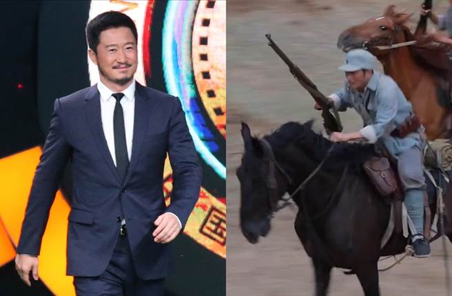 吴京近日拍戏惊传坠马。（图／达志影像；取自新浪娱乐）