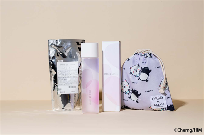 ORBIS芯生悠精华化妆水粉爱你限量组。（图／品牌提供）