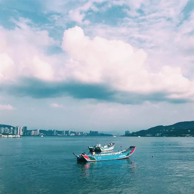 淡水美景。（作者提供）