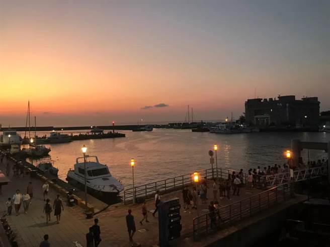 淡水美景。（作者提供）