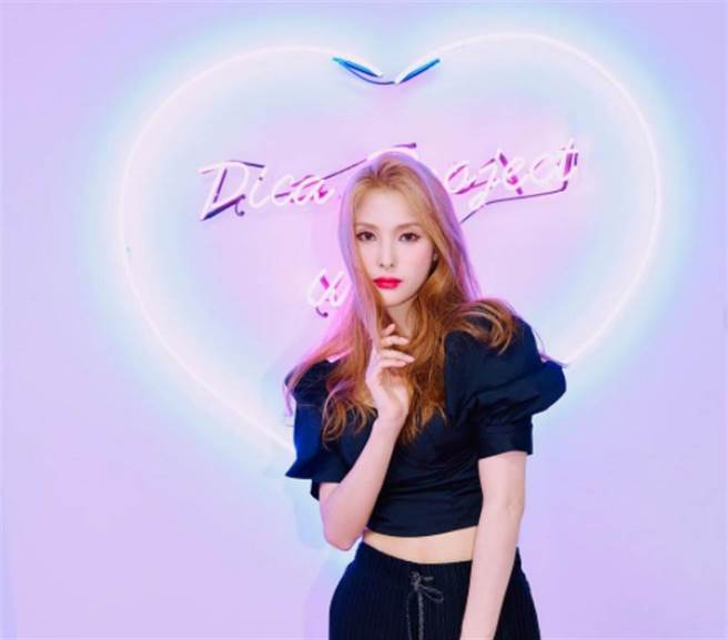 韩国昔日人气女团KARA队长奎利。(图/ 摘自奎利IG)