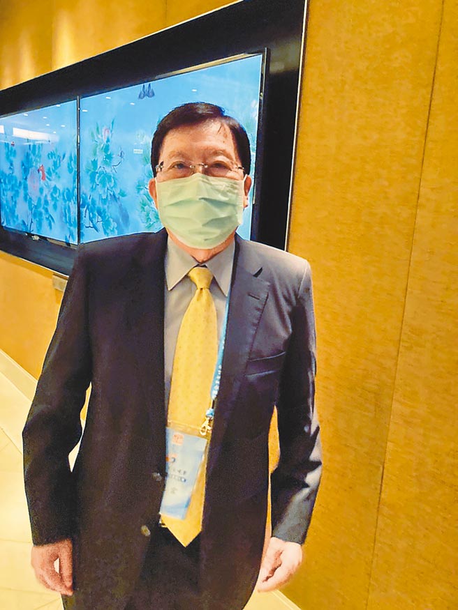 两岸企业家峰会台湾方面第三届第一次会员大会9日召开，推选出新任理事长由行政院前院长刘兆玄出任。（叶文义摄）