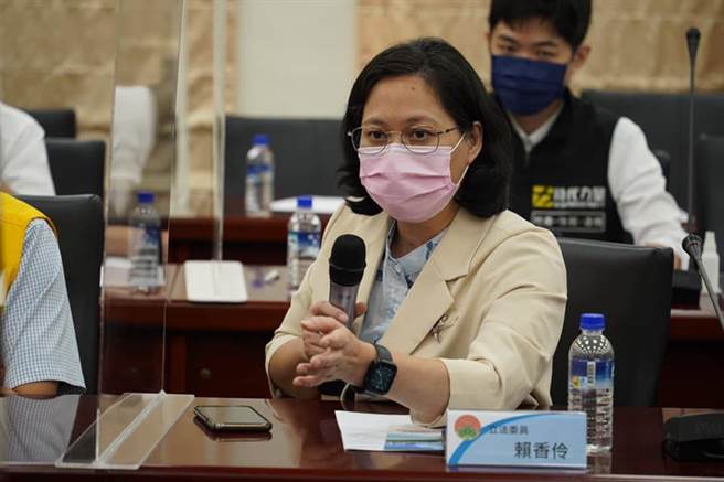 針對竹竹苗合併升格議題，民眾黨立委賴香伶今表示，貿然合併、修法無法接受。（賴香伶辦公室提供）