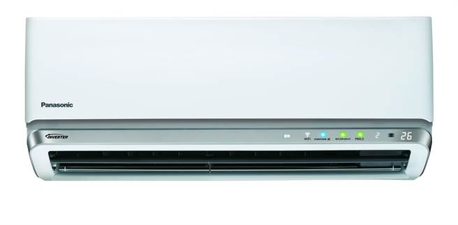 神腦國際的Panasonic 頂級旗艦型(RX系列) 5-7坪變頻冷暖空調，原價4萬4100元，特價3萬8810元。（神腦國際提供）