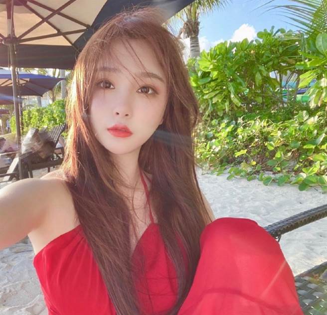 大陆女星江璟儿。(图/ 摘自江璟儿微博)