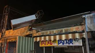 颱風過境後維修招牌 宜蘭肉圓店老闆失足墜地身亡