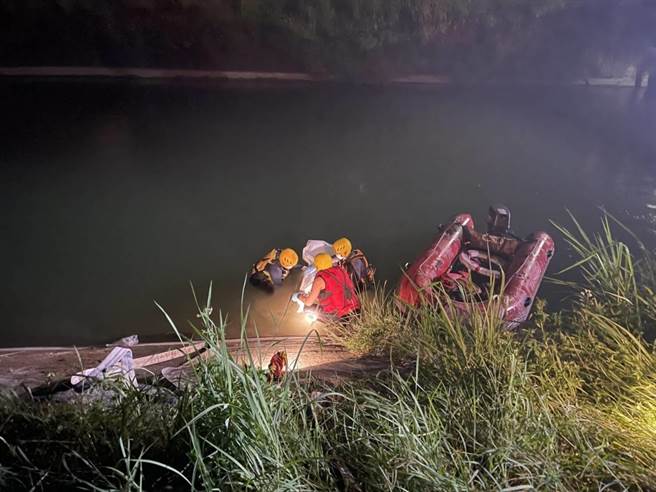 白河71岁萧姓老翁11日晚间被发现陈尸水圳。（读者提供／刘秀芬台南传真）