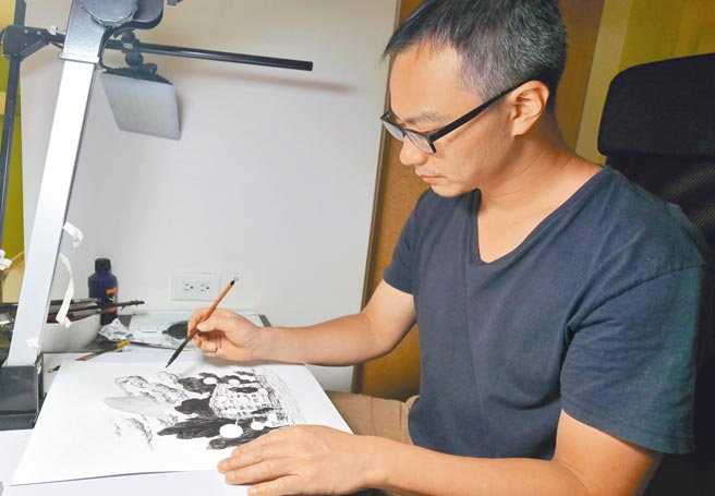 吳識鴻以《山風海雨》獲比利時Raymond Leblanc漫畫新秀首獎。（目宿媒體提供）