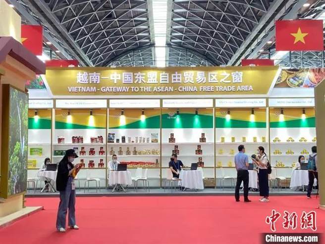 第18届中国—东盟博览会现场。（中新社）