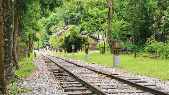 林田山風景優美、空氣清新，舊鐵道遺跡憑添舊時光氣氛。(圖/花蓮趣提供)