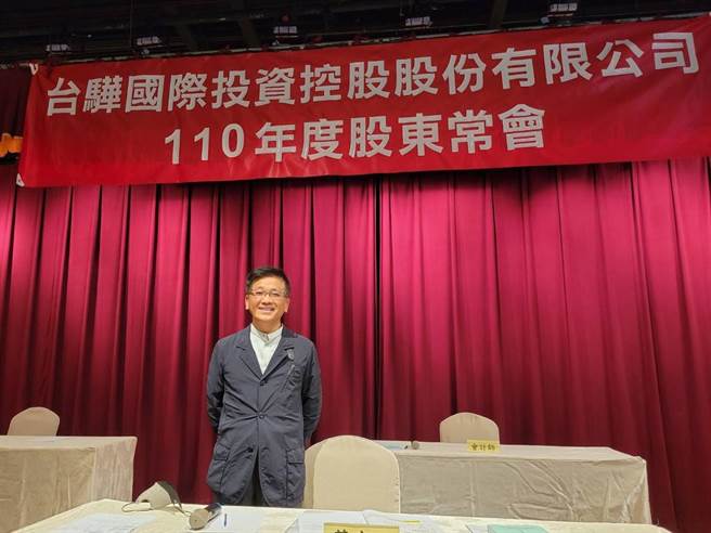 台驊董事長顏益財。（黃琮淵攝）