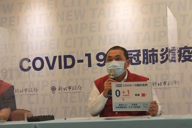 对于行政院长苏贞昌下令松绑防疫管制，侯友宜表示予以尊重。（陈慰慈摄）