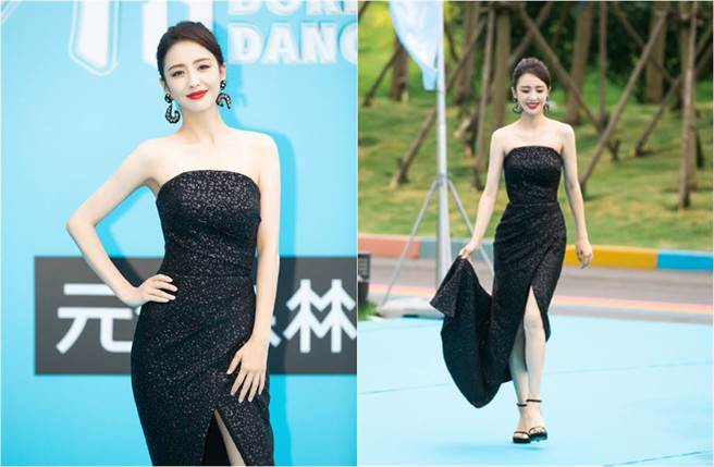 佟丽娅举手投足俏丽又气质。（图／取材自Hello佟丽娅微博）