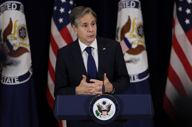 美國國務卿布林肯（Antony Blinken）針對美國撤軍阿富汗事宜，本週將2度在國會作證。（圖／路透）
