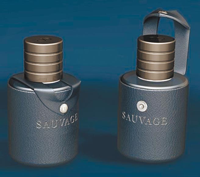 迪奥旷野之心淬炼香精专属皮套。（迪奥提供）