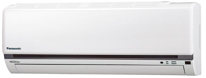 神脑国际的Panasonic标准型（K系列）5-7坪变频冷暖空调，原价3万5500元，特价3万1240元。（神脑国际提供）
