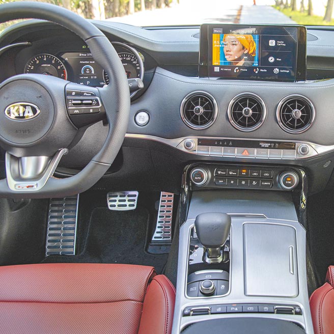 仪表布局显得大器。（陈大任摄）