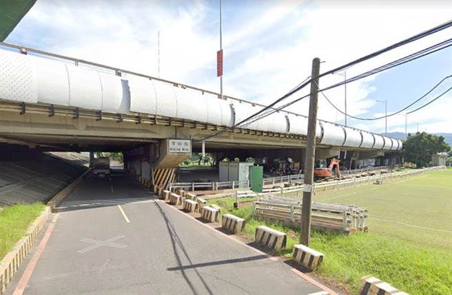 北市百龄桥下传出轻生死亡案件。(截自google街景)
