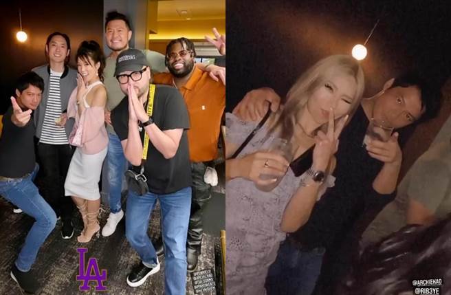 高圣远与一票演艺圈好友参加聚会。（图／取自《on.cc东网》）