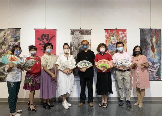 「台中彩墨艺术节」即日起至10月10日在屯区艺文中心登场。（台中市文化局提供／陈淑芬台中传真）