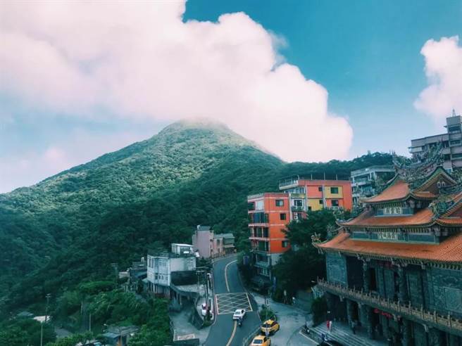 美丽九份。（作者提供）