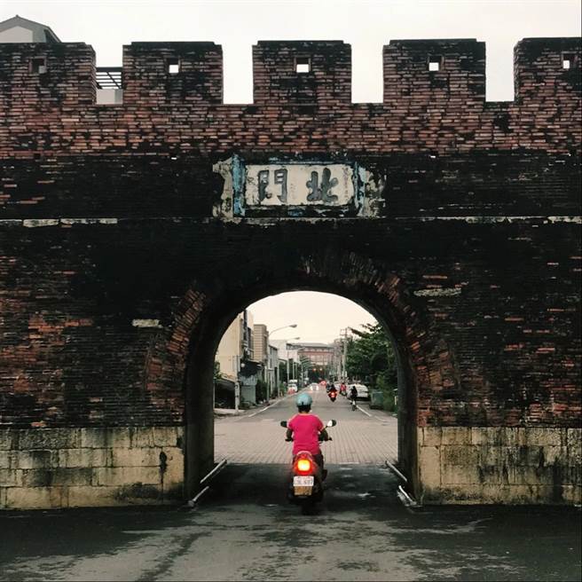 告別小鎮。（作者提供）