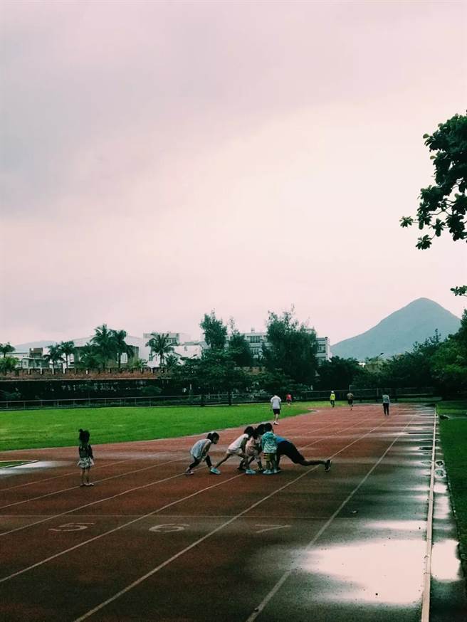 校園。（作者提供）