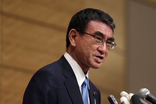 行政改革担当大臣河野太郎。(图／美联社)