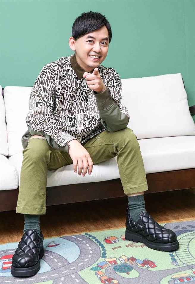 黄子佼期待升格人父。（陈俊吉摄）